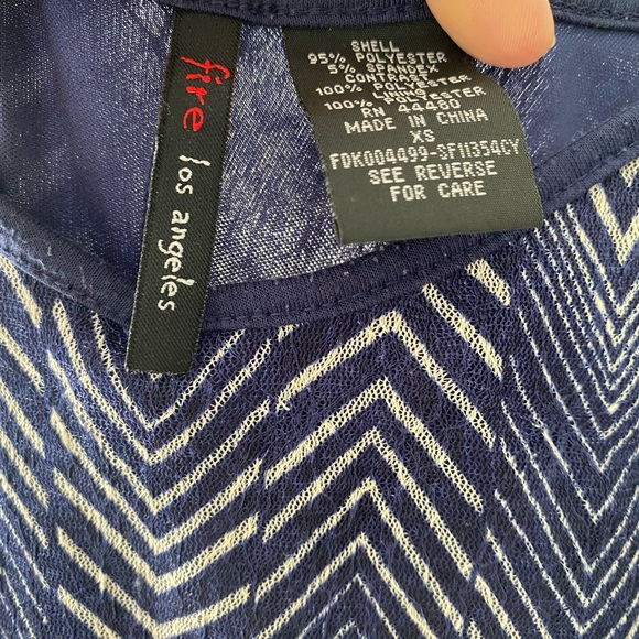 XS Fire Los Angeles ankle length dress - Picture 2 of 2